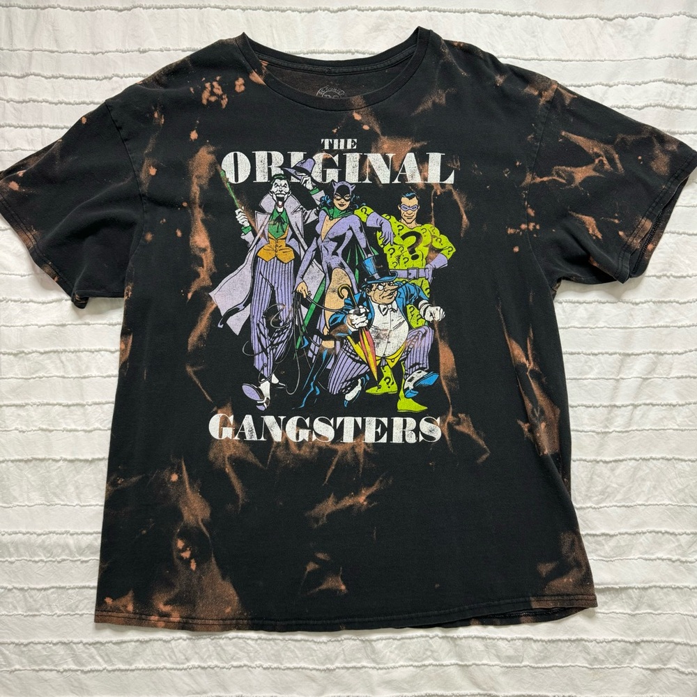 Original Gangsters DC Comics Graphic tee | bleach dyed